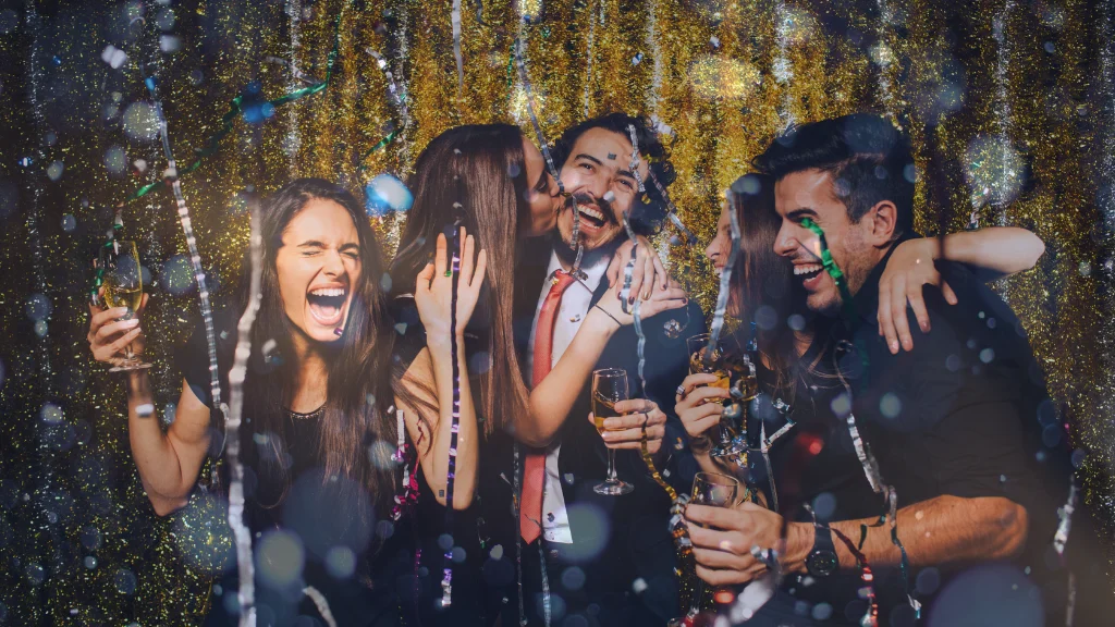 Trade shows are like NYE parties